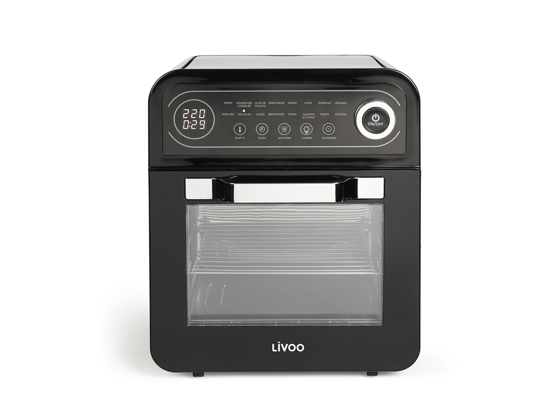 Mini Horno LIVOO DOC255 (12 L - 1600 W - Negro)
