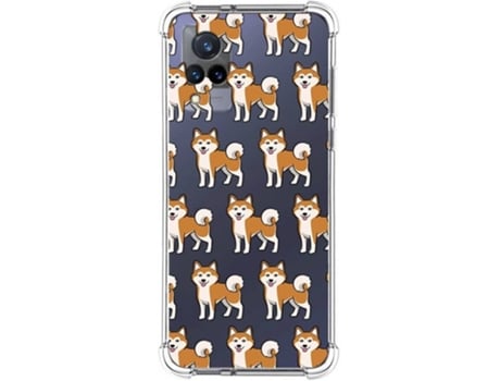 Carcasa Vivo V21 5G TUMUNDOSMARTPHONE Dibujos Antigolpes Perros 08 Multicolor
