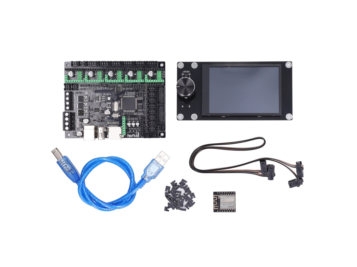 Controlador de placa base MKS para impresora 3D con protección de TV, Wi-Fi y compatibilidad con USB virtual