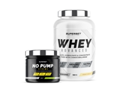 Programa de acondicionamiento físico energético 100 Whey Advanced Protein 900 g Vainilla cremosa Sin bomba Mojito extremo Superset Nutrición
