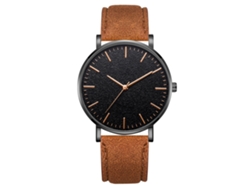 Reloj De Aleación Simple Y Moderno Dial Redondo Reloj De Cuarzo Para Mujer Y Hombre