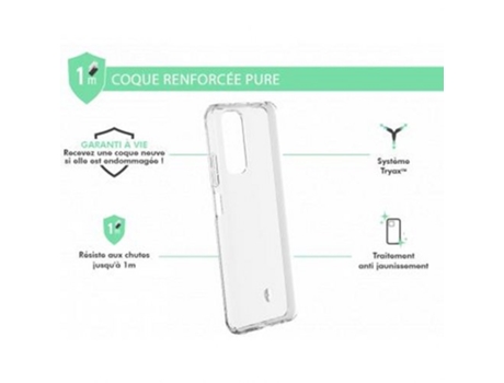 Funda para Xiaomi Redmi Note 11, Redmi Note 11 4G FORCE CASE Plástico Transparente
