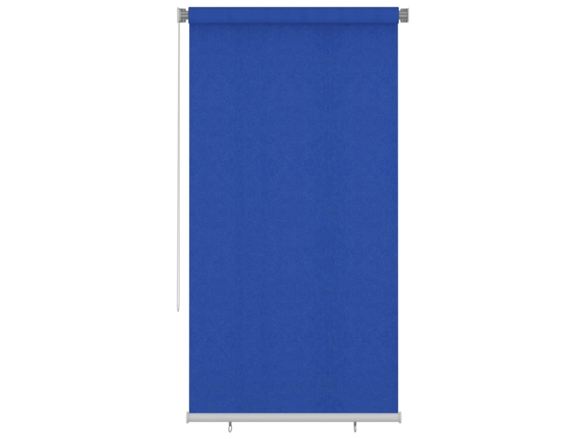 Persiana enrollable VIDAXL Azul Polietileno (120 x 230 cm)