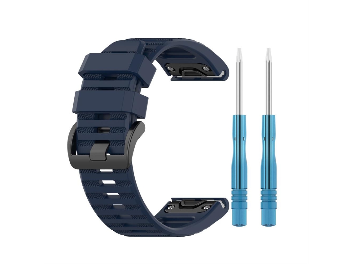 Correa De Silicona De Repuesto De 26 Mm Para Garmin Fenix 7x/6x Pro/5x/tactix Delta/coros Vertix2