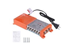 Amplificador De Distribución 12 Vías Para Tv Y Radio Terrestre, 20db, Bajo Ruido, Matv/irs, Filtro 4g, 110v