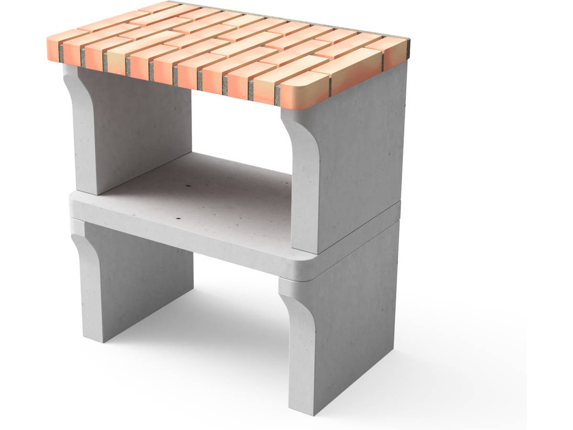 Módulo para Barbacoa MOVELAR New Iberia (Ladrillo Tintado - 70x47x80cm)