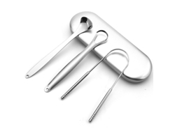 Conjunto De Raspador De Lengua (3 Piezas)
