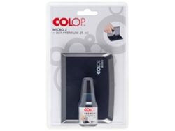 Bloco de Sello de Caja Combinada COLOP + Tinta de Sello Negra