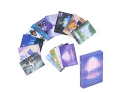 Cartas De Tarot De Papel Recoberto Jogo Interativo De Divinação Iniciantes 44 Cartas