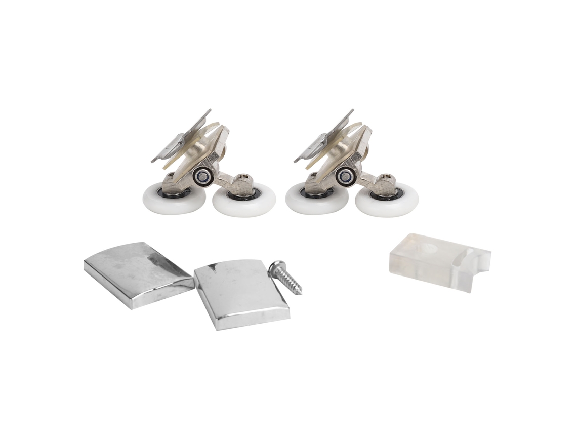 Accesorio de baño con rodamiento para puerta de ducha de aleación de zinc