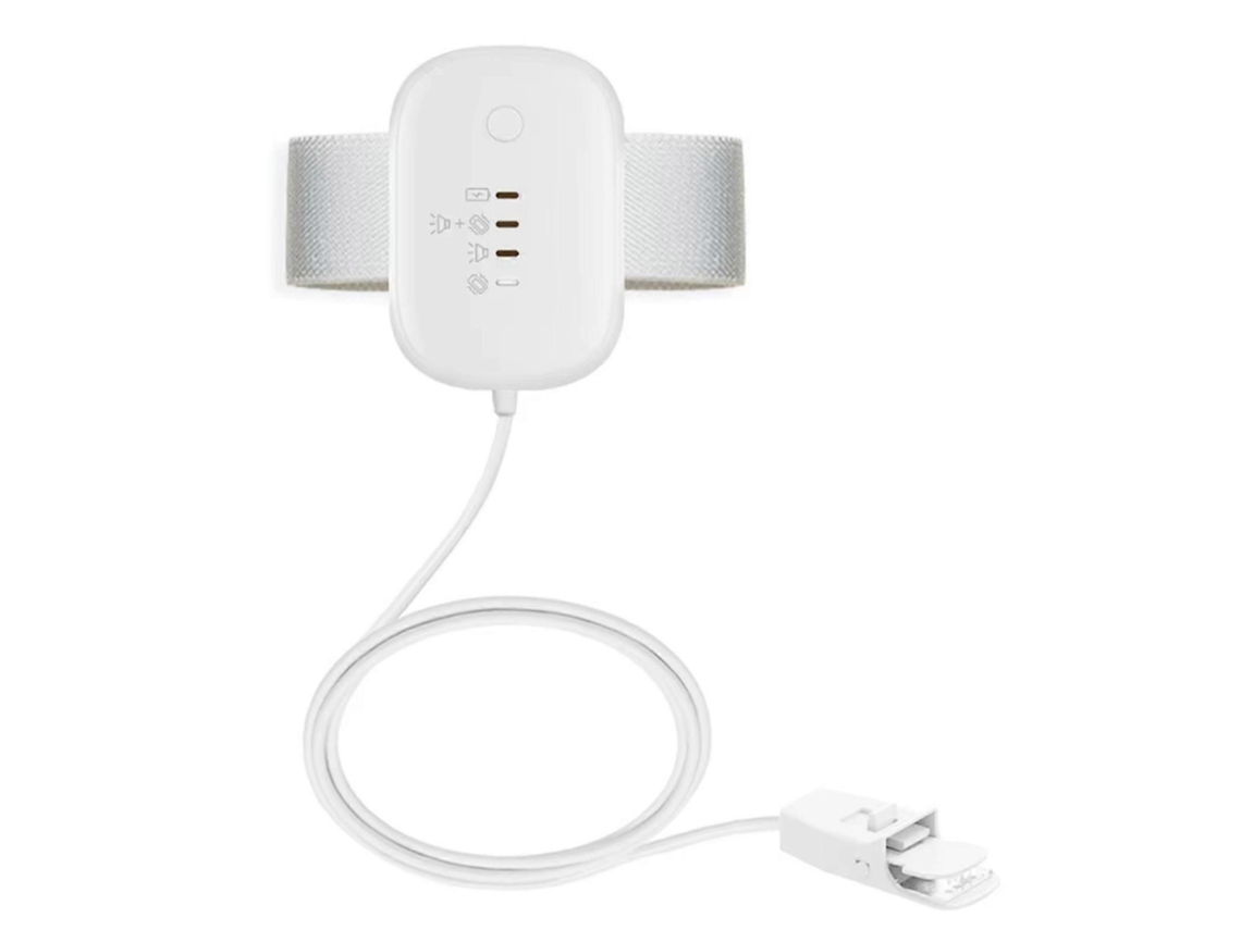 Alarma de enuresis nocturna para niños, solución para niños y adultos con sensores de orina de alta sensibilidad para uso nocturno, color blanco. Nostalgia88