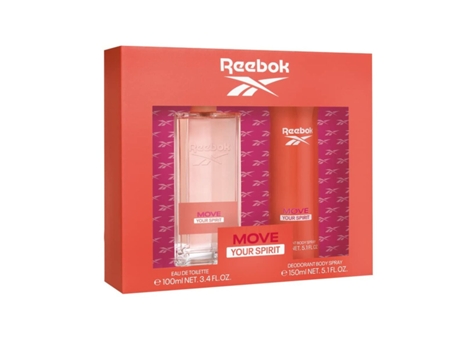 Set de Perfume Mujer REEBOK EDT Move Your Spirit 2 Piezas