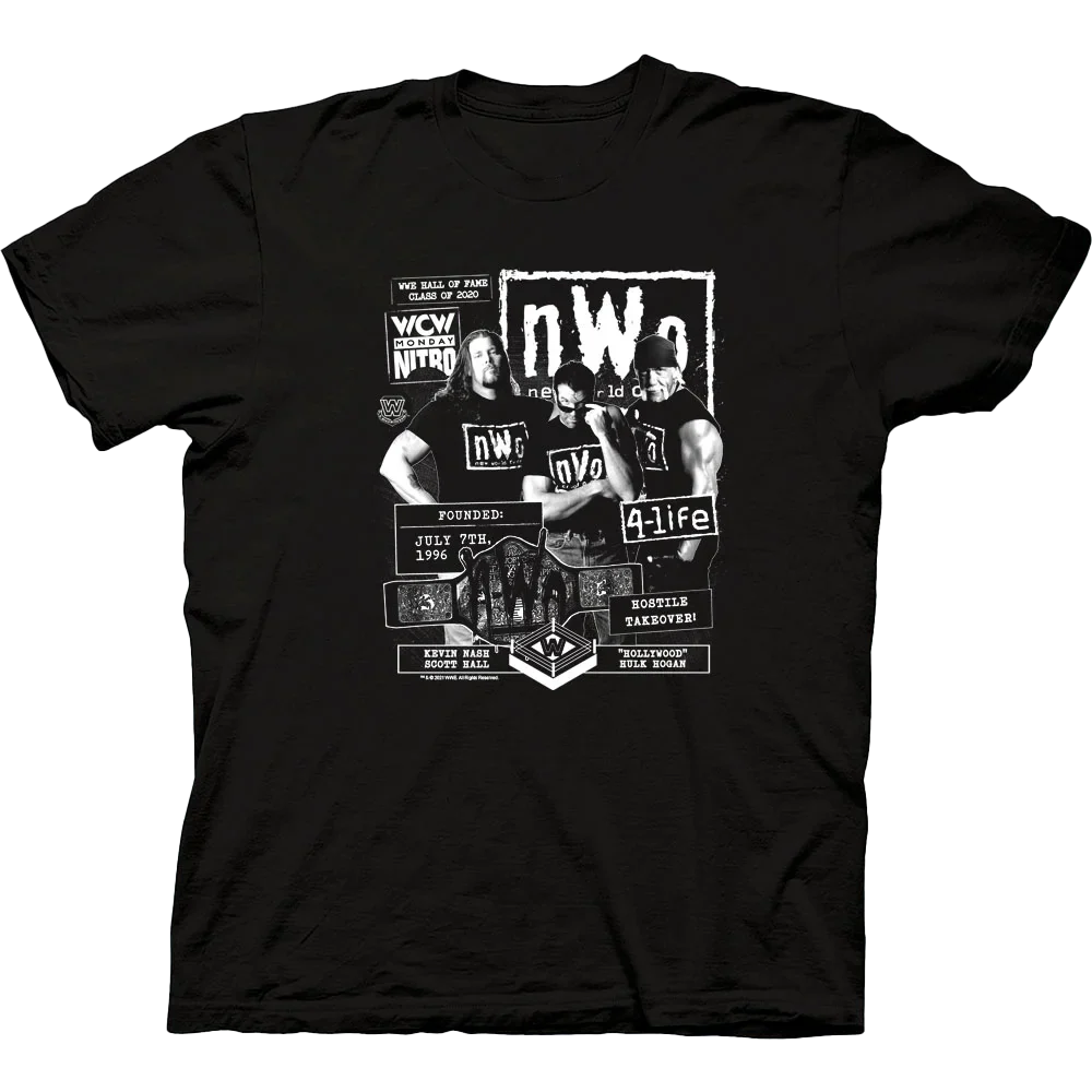 Wwe Nwo Fanzine T-shirt Unisex Rockinstone Size:xxl