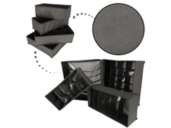 Organizador de ropa interior y calcetines, 4 piezas