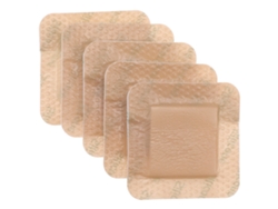 6 Parches De Espuma De Silicona Para Apósitos, Adhesivos Autoadhesivos Para Heridas.