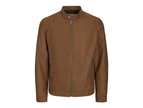 Abrigo para Hombre JACK & JONES (XL - Polipiel - Multicolor)