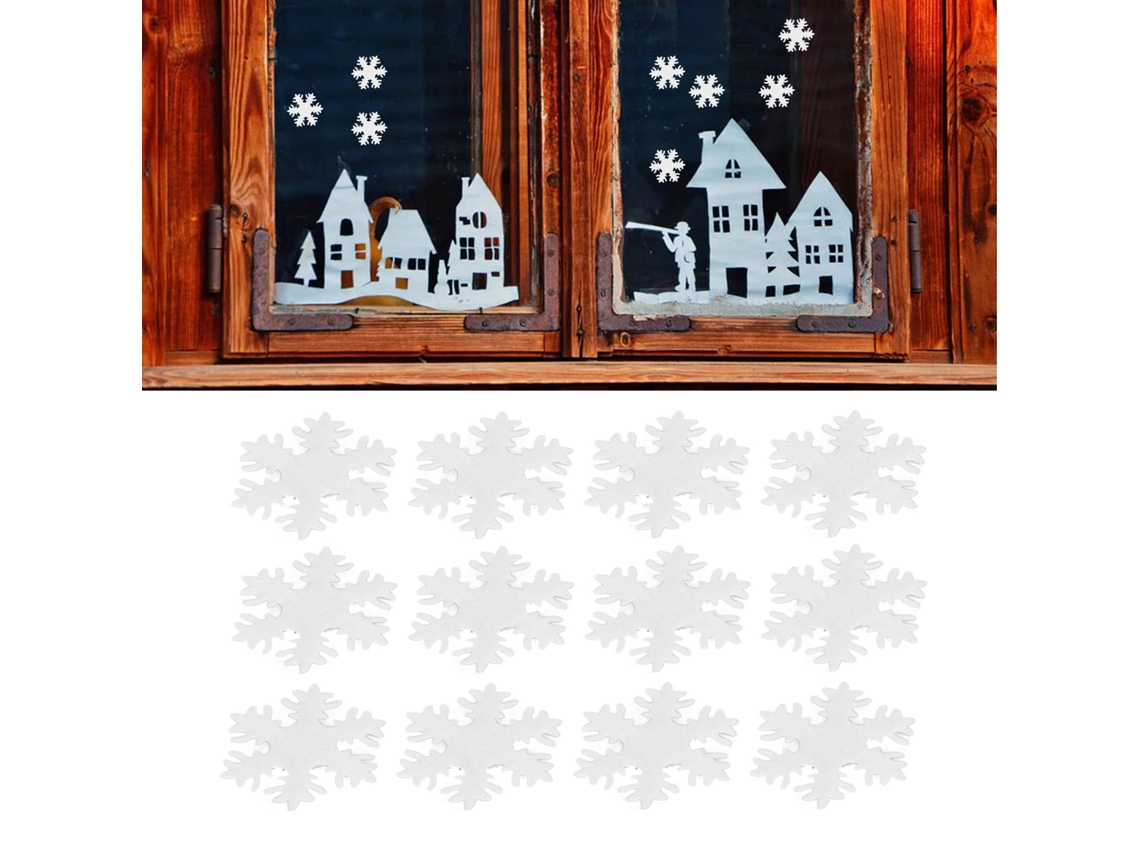 1000 Confetis Reutilizables De Copos De Nieve Blancos Decorativos Para Navidad, Fiestas Y Bodas.