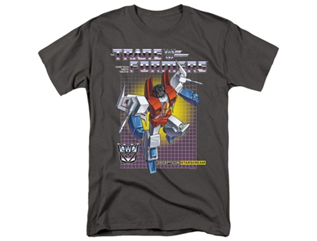 Camiseta ROCKINSTONE Decepticon Starscream Transformers (Algodón - XXL)