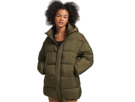 Abrigo para Mujer SUPERDRY (Poliéster - L - Multicolor)