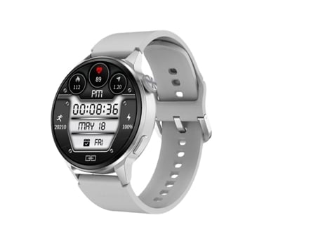 Reloj inteligente NFC para hombre, reloj inteligente con llamada Bluetooth, deporte, GPS, seguimiento, ECG, PPG, para Android ios VEANXIN
