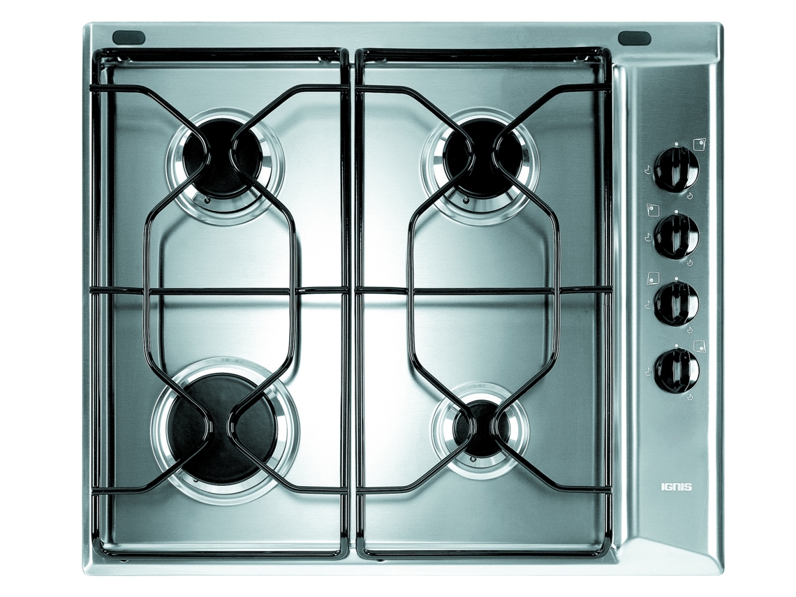 Placa Indesit PAA 642 IX/I WE1 Acero inoxidable Integrado 58 cm