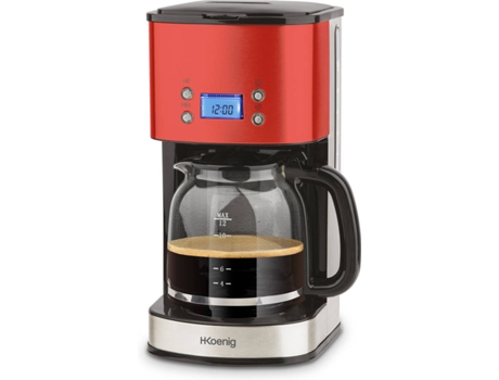 Cafetera de Goteo H. KOENIG MG30 (1.5 L - 12 Chávenas - 1000 W)