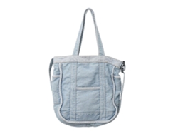 Bolso bandolera estilo mensajero para mujer, elegante bolso de hombro de mezclilla, bolso bandolera, azul Lalamoli