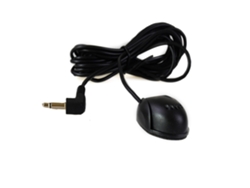 Mini micrófono para coche con cable de 3,5 mm, apto para radios estéreo con reproductor de DVD. Mdug