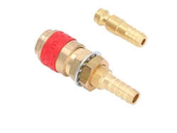 Kit Adaptador De Manguera De Llama De 8 Mm Con Conexión Rápida De Latón Para Soldadura Mig Y Tig.
