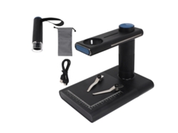 Microscopio Digital Inalámbrico Portátil De Inspección 2mp 100‑240v Para Electrónica Con Plug Eu