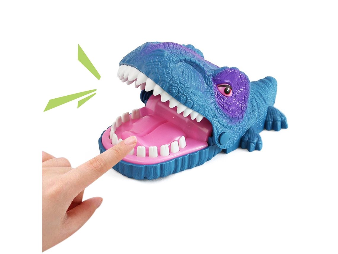 Juego Interactivo De Dinosaurios Para Morder Los Dedos Con Luz Y Sonido, Ideal Para Fiestas De Mesa.