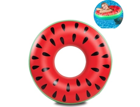 Flotador de sandía - Accesorios divertidos e inflables para piscinas ZMDECQNA