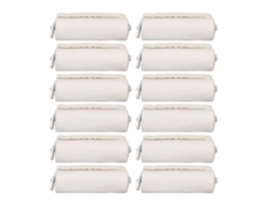 12 Piezas De Almohadillas De Espuma Suaves Y Transpirables Para Aislamiento Térmico Del Cabello
