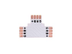 Conector T Para Tiras Rgb Pin - 10mm LEDBOX