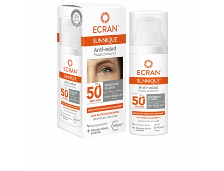 Protector Solar Fluido Ecran Sunnique 50 ml SPF 50+