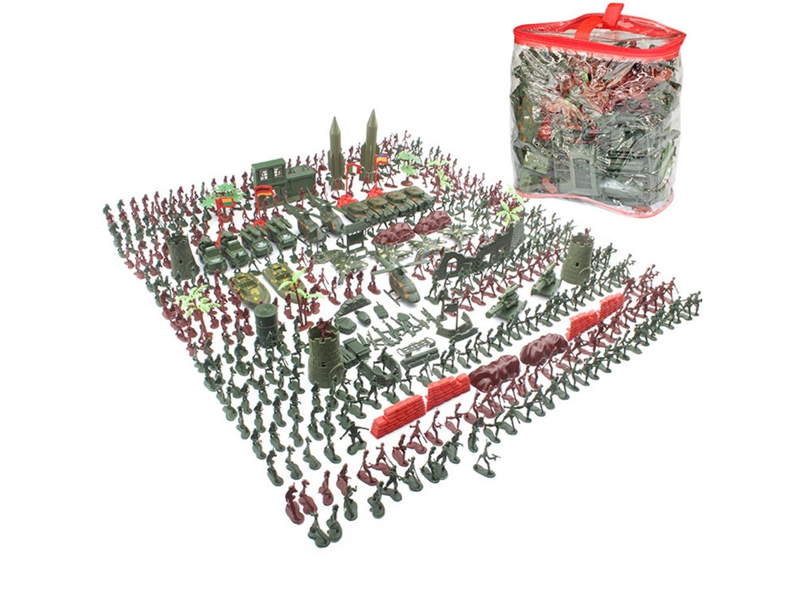 2026-set De 519 Soldados Miniatura Con Accesorios Juguetes De Soldados Modelos Acción Para Niños Y Adultos
