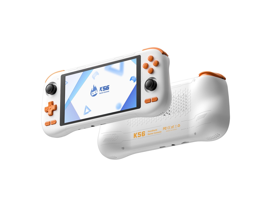 Consola De Juegos Portátil Android 14 K56 Azul sin Tarjeta Pantalla De 5,5 Pulgadas 1920x1080p 5000 Mah Wifi 5g Sistema De Código Abierto