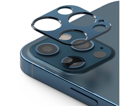 Película Simples para Cámara iPhone 12«12 Pro RINGKE Azul
