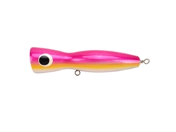 Danu26-isca Big Popper Lure De Madera 18cm 120g Color Rosa Atractivo Diseño Reflectivo Para Bass Tuna Gt Trout