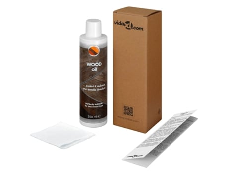 vidaXL Aceite para madera de muebles 250 ml