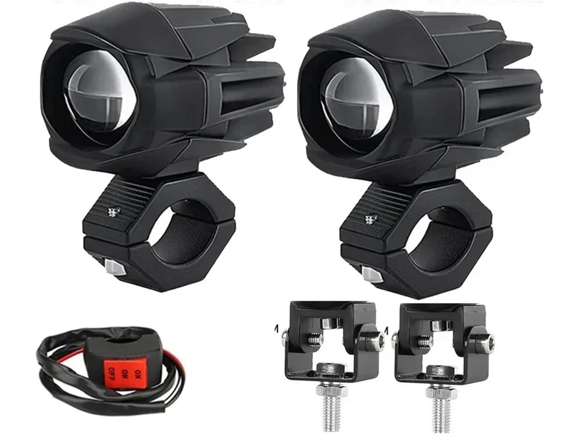 Faros Led Antiniebla Para Motocicletas Motocicleta Bicicleta