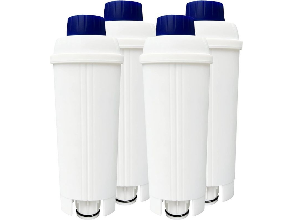 Paquete De 4 Filtros De Agua De Carbón Activado Para Suavizadores De Agua Delonghi De Las Series Ecam, Etam, Ec Y Bc.
