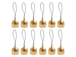Campanas colgantes con cuerda para Navidad y fiestas.