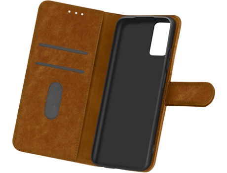 Carcasa y Soporte Samsung Galaxy A32 5G AVIZAR Cartera y Suporte Marrón