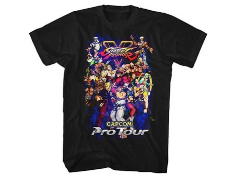 Camiseta ROCKINSTONE Street Fighter Pro Tour 2 (XXXL)