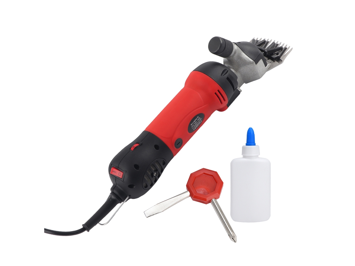 Tijeras eléctricas portátiles para el cuidado del cabello (velocidad ajustable, enchufe europeo)