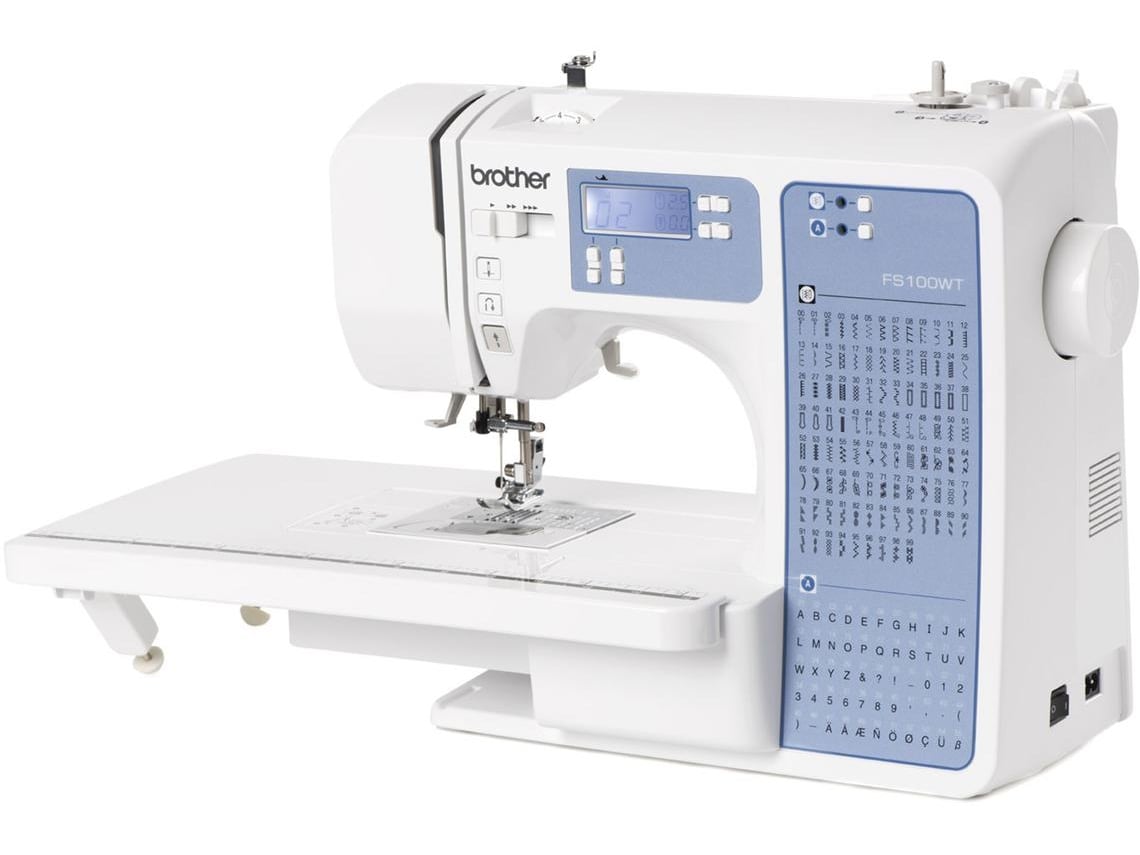 Máquina de coser BROTHER FS100WT - Mesa de extensión incluida