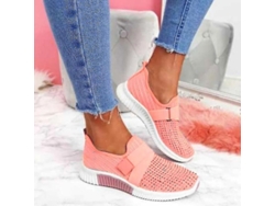 2026-zapatos Slip-on Mujer Con Suela Ortopédica Zapatillas Moda Plataforma Para Caminar Transpirables Y Cómodos