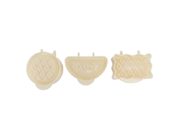 Set De 3 Moldes Para Mini Hecho Abs Empanadas Ecológicas Para Pasteles De Manzana Navideños
