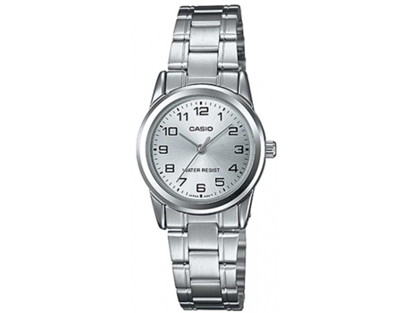 Reloj CASIO Mujer (Metal - Plateado)